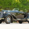 1935 Auburn 851 Speedster paint by numbers