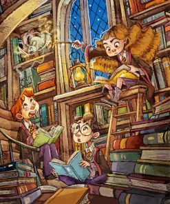 Harry Potter Illustration paint by numbers