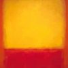 Orange And Yellow Rothko paint by numbers