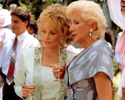 Steel Magnolias Movie paint by number