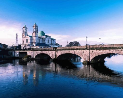 Aesthetic Athlone Bridge Paint By Number