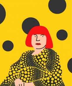 Aesthetic Yayoi Kusama Art Paint By Numbers