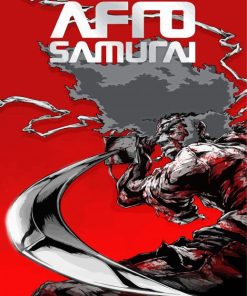 Afro Samurai Manga Serie Paint By Numbers