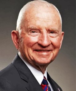 American Business Magnet Ross Perot Paint By Number