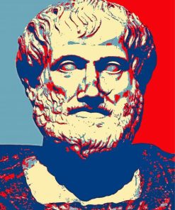 Aristotle Illustration Art Paint By Number