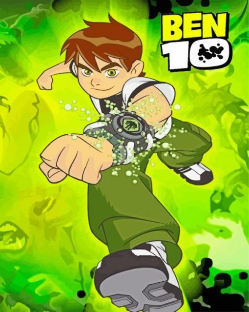 Ben 10 Poster Paint By Number