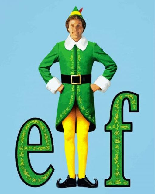 Buddy The Elf Paint By Number