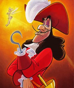 Captain Hook Art Paint By Number