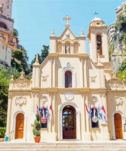 Chapel Of Mercy Monaco Paint By Number