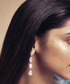 Deepika Side Face Paint By Number