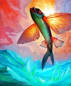 Fantasy Fly Fish Paint By Number