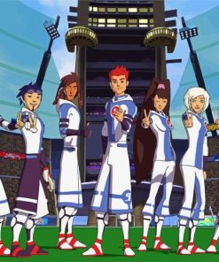 Galactik Football Team Paint By Numbers