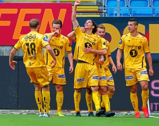 Glimt Footballers Paint By Numbers