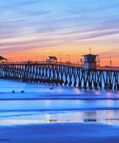 Imperial Beach Pier Coronado Ca Paint By Number