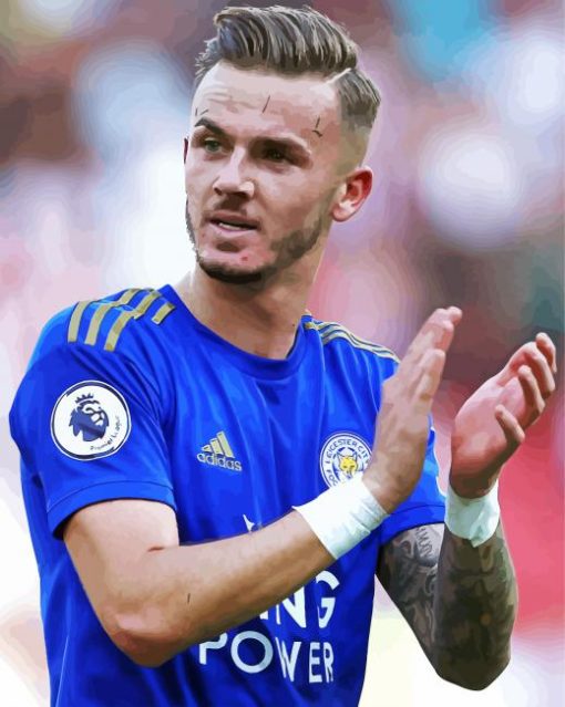 James Maddison Paint By Numbers