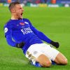 Jamie Vardy Footballer Paint By Numbers