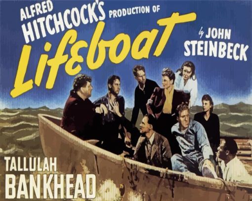 Lifeboat Poster Paint By Numbers