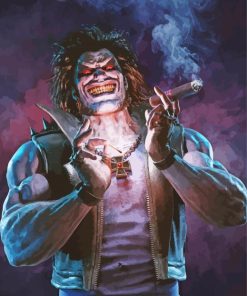 Lobo DC Comics Paint By Number