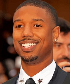 Michael B Jordan Paint By Number