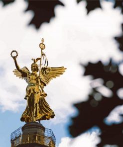 Monument Victory Column Berlin Paint By Number