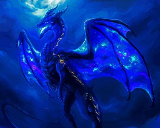 Mythical Dragon Paint By Number