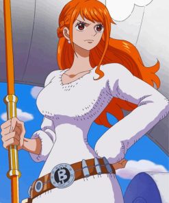 Nami Anime Character Paint By Number