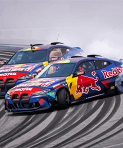 Red Bull BMW M4 Cars Paint By Number