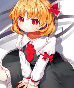 Rumia Anime Girl Paint By Number