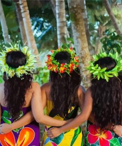 Samoa Girls Paint By Numbers