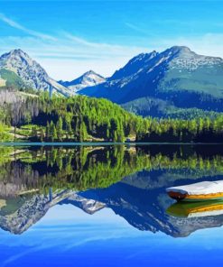 Tatra Mountains Water Reflection Paint By Number