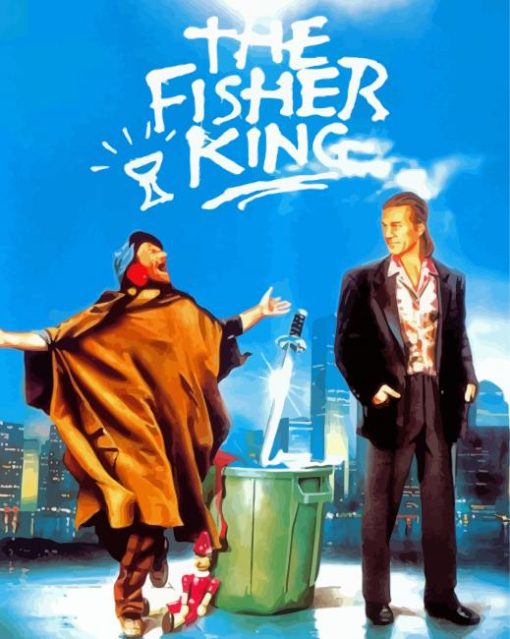 The Fisher King Movie Poster Paint By Number