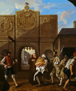 The Gate Of Calais Hogarth Paint By Numbers