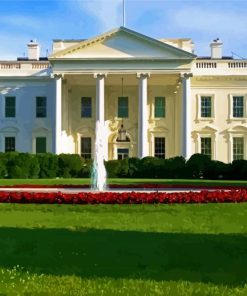 The White House Paint By Numbers