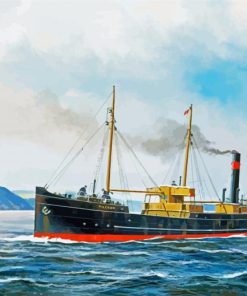 The Steamship Paint By Numbers