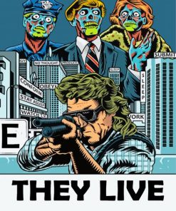 They Live Paint By Numbers