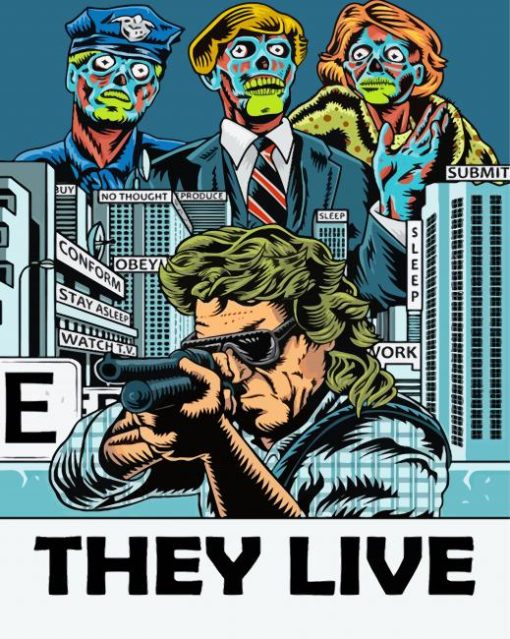 They Live Paint By Numbers