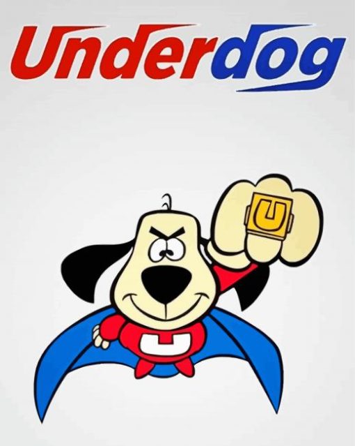 Underdog Tv Show Paint By Numbers