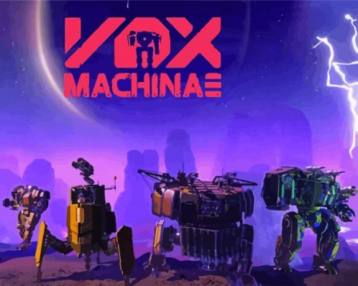 Vox Machinae Game Paint By Numbers