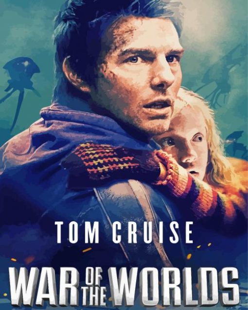 War Of The Worlds Tom Cruise Movie Paint By Numbers