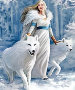 Winter Guardians By Anne Stokes Paint By Number