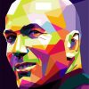 Zinedine Zidane Pop Art Paint By Numbers