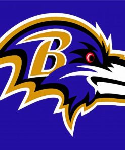 Aesthetic Baltimore Ravens Paint By Number