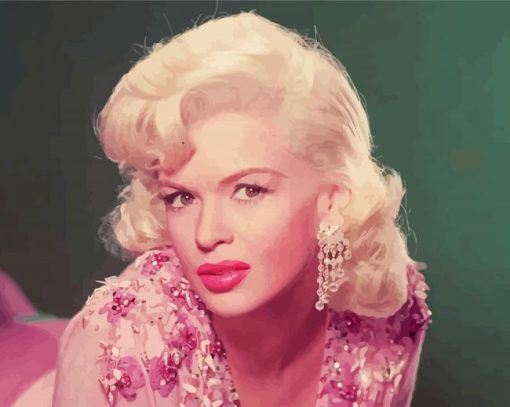 Aesthetic Jayne Mansfield Paint By Numbers