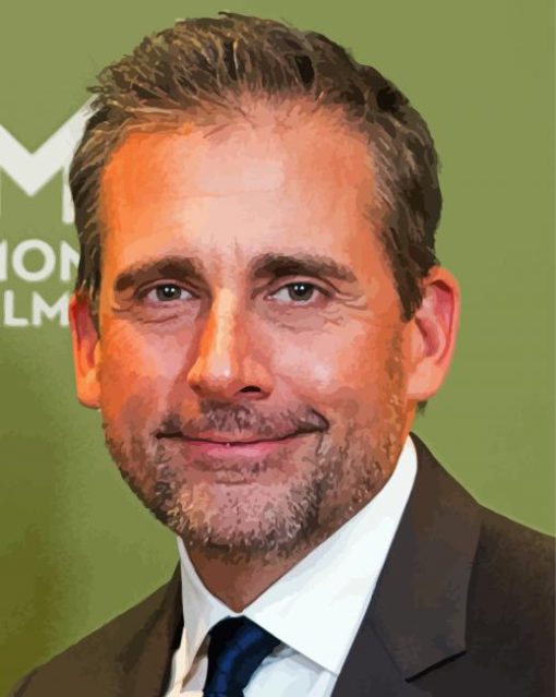 aesthetic Steve Carell Paint By Number