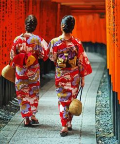 Aesthetic Japanese Women Paint By Number