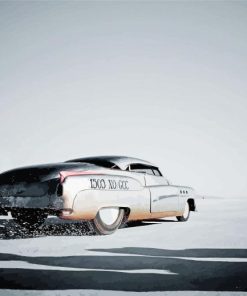 Bonneville Racing Car Paint By Number