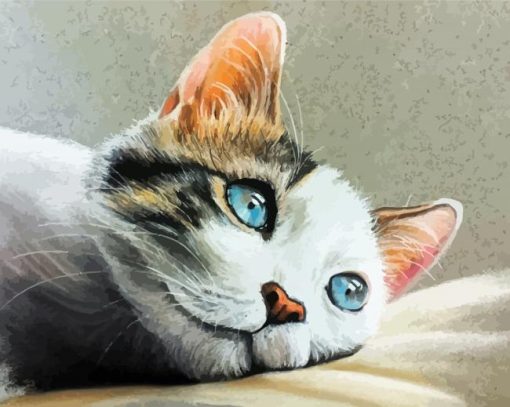 Cat Pastel Art Paint By Number