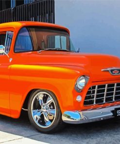 Chevy Stepside Paint By Numbers