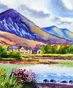 Croagh Patrick Art Paint By Number