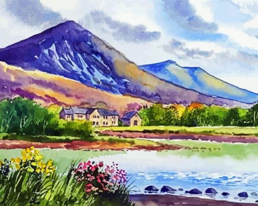 Croagh Patrick Art Paint By Number